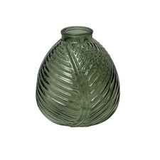 Satchville Glass Leaf Bottle