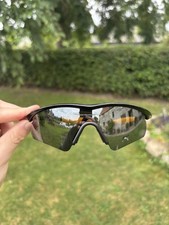 Oakley M Frame Livestrong Jet Black Iridium Hybrid S Lance Armstrong Sunglasses.