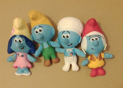 Smurfs soft toys - smurfs,