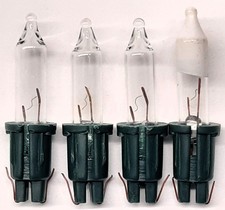 Premier RBLC40 4 x Spare inc Fuse Clear Christmas Lights Bulbs Lamp Loose