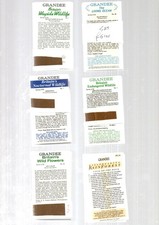 6 DIF FULL SETS OF GRANDEE