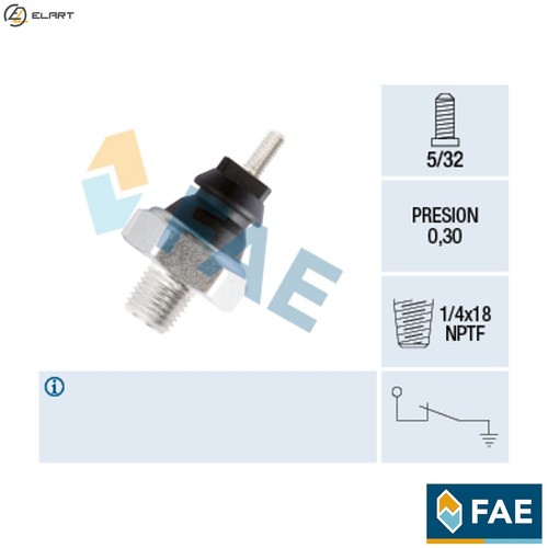 Oil pressure switch 12220 - oil,