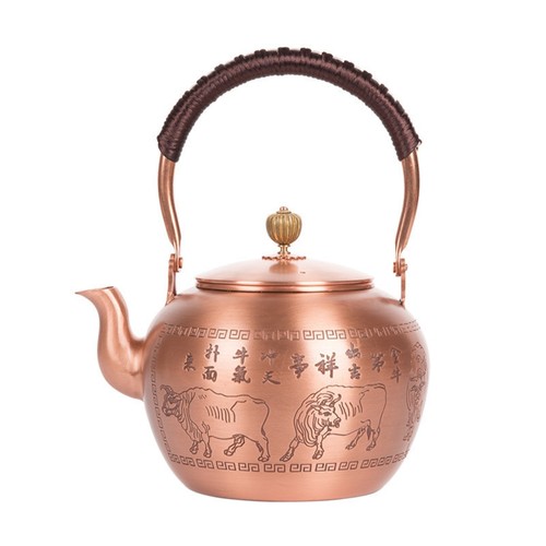Copper tea kettle with - copper,