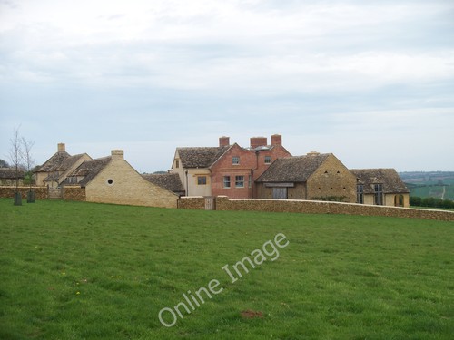 Photo 6x4 cherington - 6x4, hill