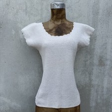 Antique Victorian Cream Knit