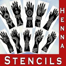Henna Mandala Stencil Tattoo