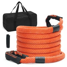 VEVOR Kinetic Energy Recovery Rope Tow Strap 1" x 20' 38000 lbs Heavy Duty Nylon
