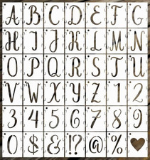 Letter Stencils, 42PCS Large