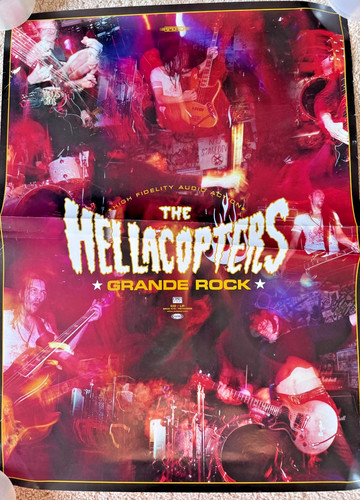 Hellacopters promo poster - promo,