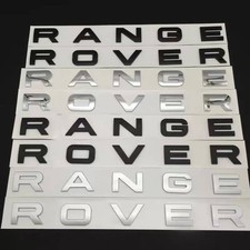 3D Gloss Silver RANGE ROVER