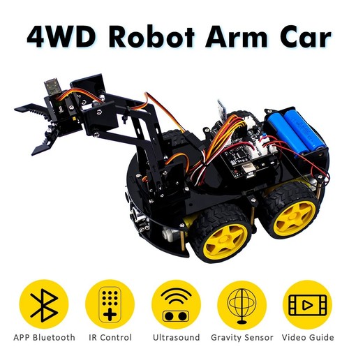 Mechanical 4wd robot - 4wd, car