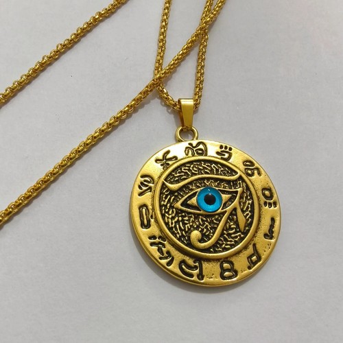 18k gold eye - gold,