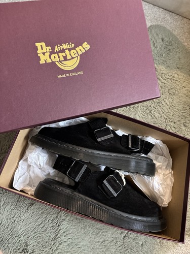 Martens jorge black - dr., suede