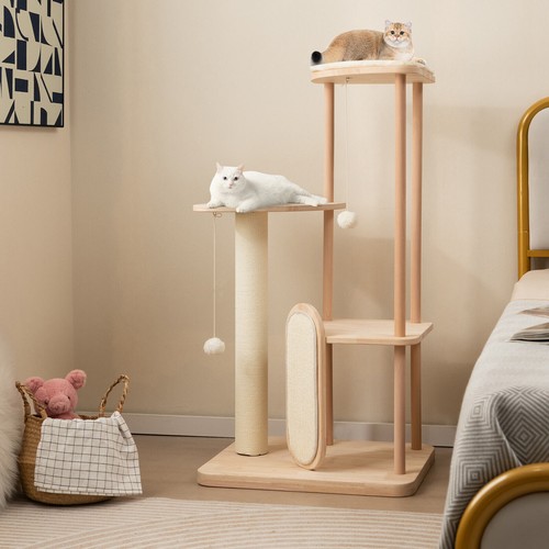 Large 112cm natural wood - 112cm,