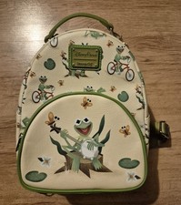 Gorgeous Disney Parks Kermit The Frog Loungefly Bag