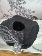 Ikebana Flower Frog Stone Slate Pin Vase Asian Japanese Arranging