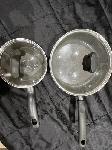 Tefal stainless steel pans - stainless, 2