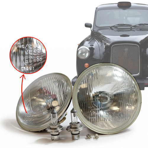 178mm e mark headlight - 178mm, 7"