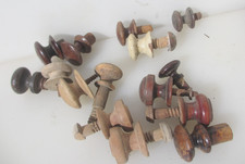 Antique Wooden Dresser Knobs