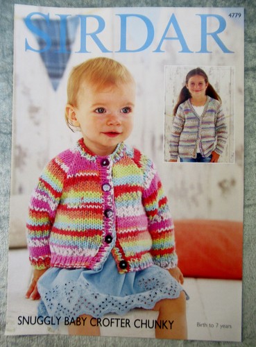 Sirdar knitting pattern 4779 - pattern,