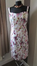 Red Herring Debenhams Mother of Bride Floral Women's Cotton Flower Dress 20 NEW