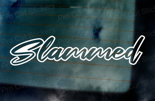 Slammed low custom car - car, van