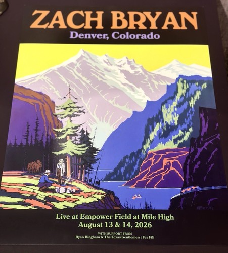 Zach bryan denver - zach, 2026