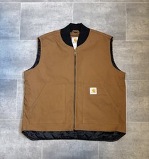 Carharrt Rework Brown Gilet Size M