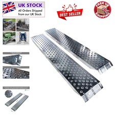 Efficient Loading Ramps for ATVs & Motorcycles - 400kg Capacity, 135x23cm Design