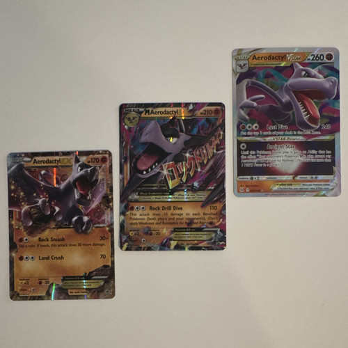 Aerodactyl holo full set - holo, set,