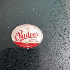 Budvar Oval Fisheye Badge