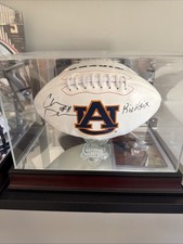 Chris Davis Signed Auburn Tigers Football 2013 Iron Bowl Kick Six With Case
