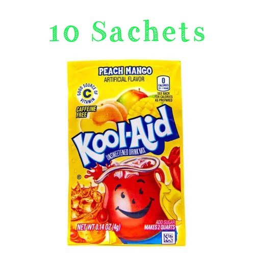 Kool aid peach mango x - kool, 10