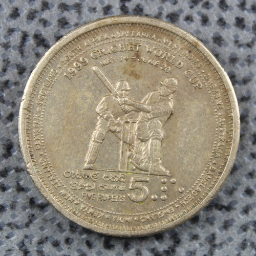 1999 sri lanka rupees - sri, 5