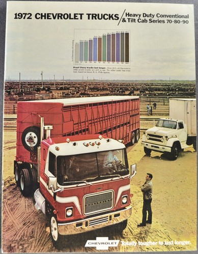 1972 chevrolet truck - 1972, brochure