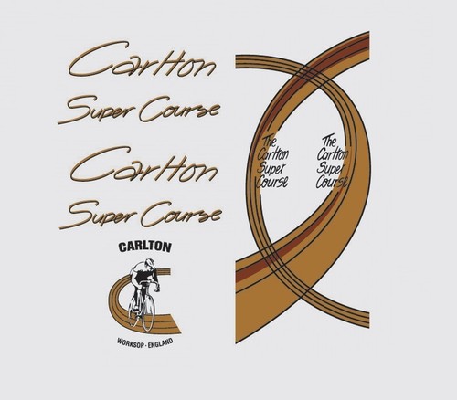 Carlton super course bicycle - carlton,
