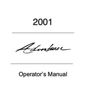Owner’s Manual & Operating Instructions 2001 Winnebago Adventurer RV Motor Home 
