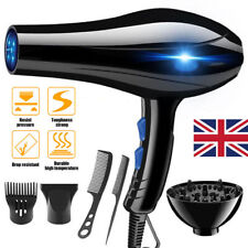 2200W Professional Style Hair Dryer Nozzle Concentrator Blower Pro Salon Heat UK