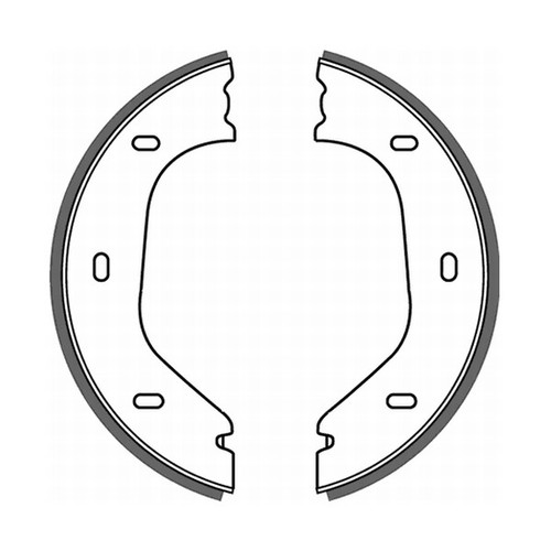 Abe crb000abe brake shoe - abe, set
