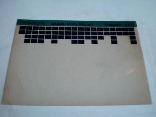 Microfiche spare parts catalog - spare,