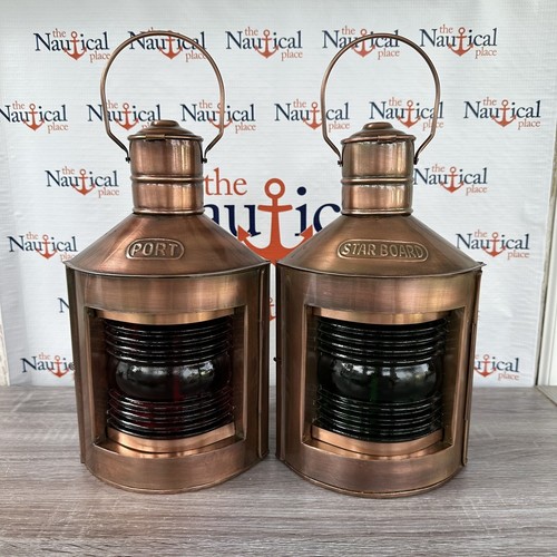 Port starboard lanterns - &,
