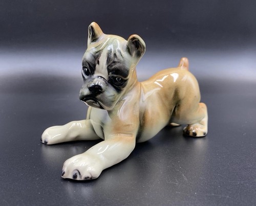 Boxer dog figurine ornament - boxer,