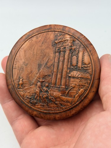 Tobacco snuff box ruine - box, &