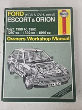 Ford Escort Mk5 Haynes Manual