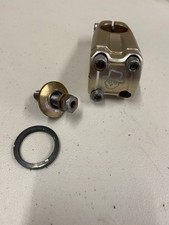 VOODOO Bmx Bicycle Stem, Gold, Used