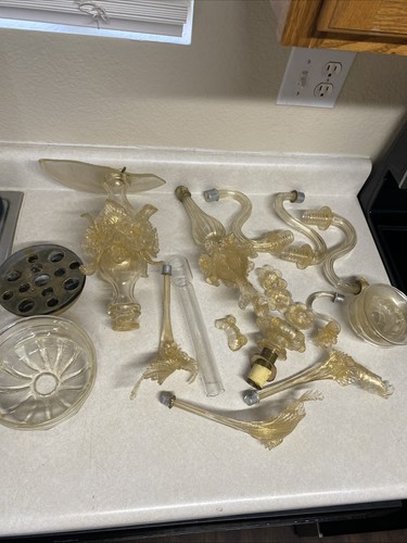 Vintage murano style venetian - style,
