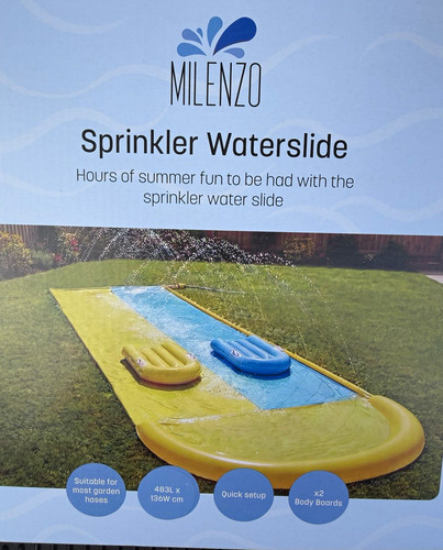 Milenzo sprinkler water - milenzo, slide