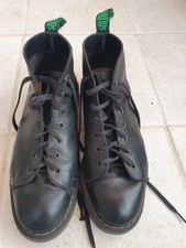 Solovair Monkey Boots Black