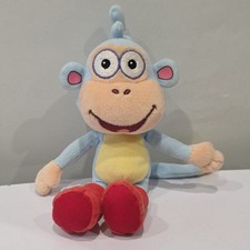 Disney Dora the Explorer NEW Boots Monkey Plush Soft Toy Ty 2011 Toy 7" 