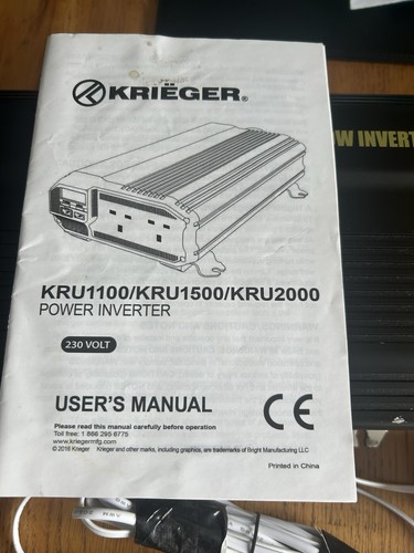 Kriëger 1500 watts power - kriËger,